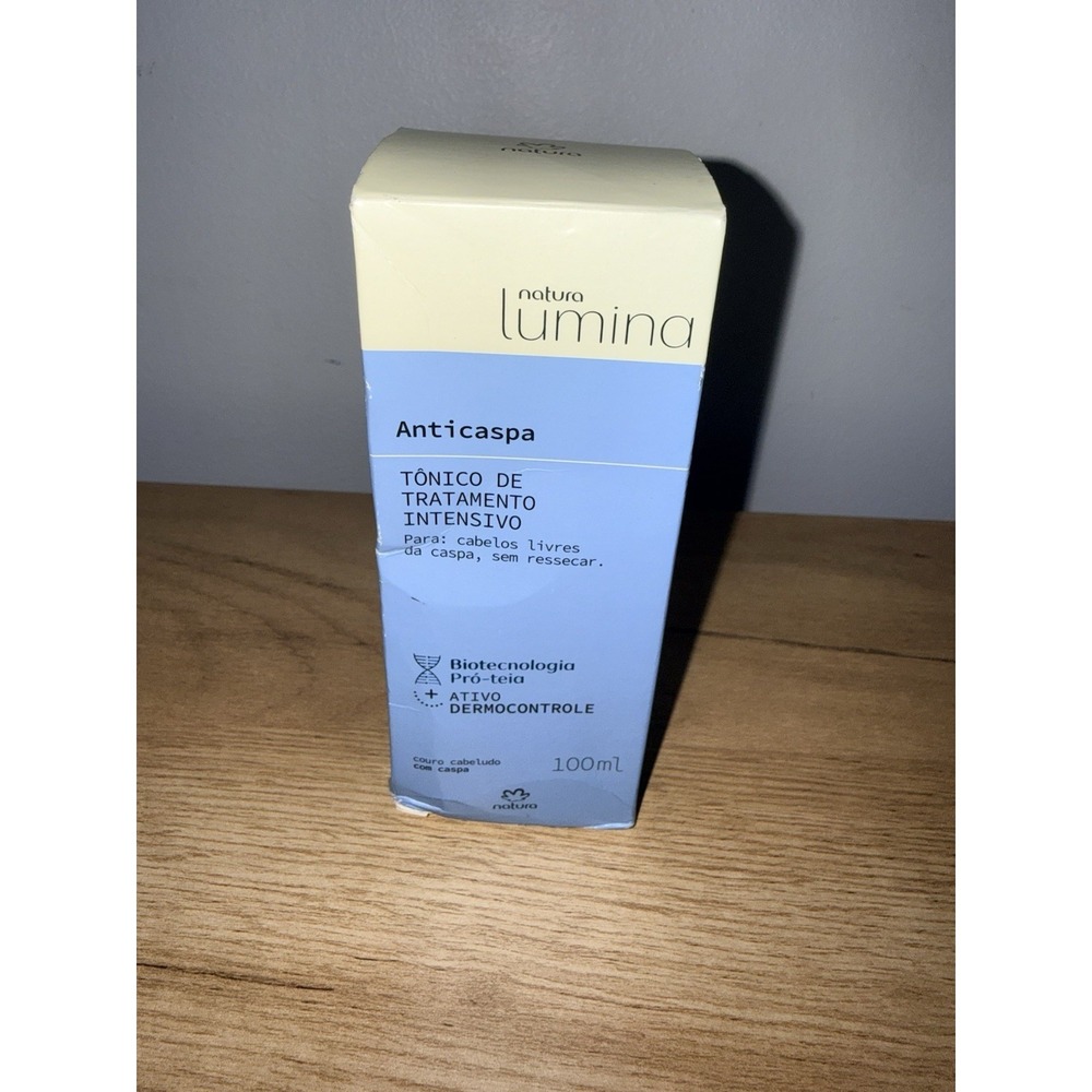 Natura  Lumina Anticaspa‎ Tonico de Tratamento Intensivo 100Ml - (10.14FlOz) Y